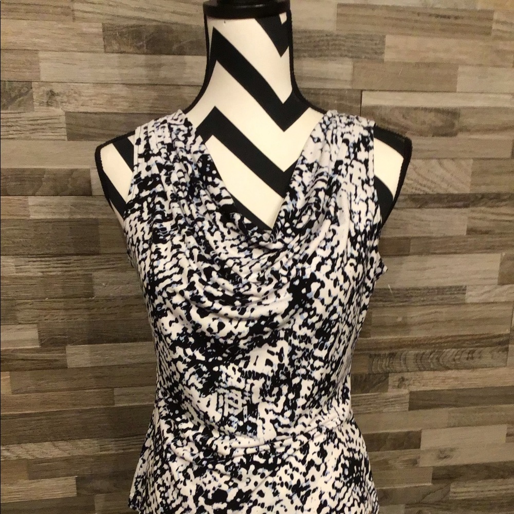 Calvin Klein Womens sleeveless blouse